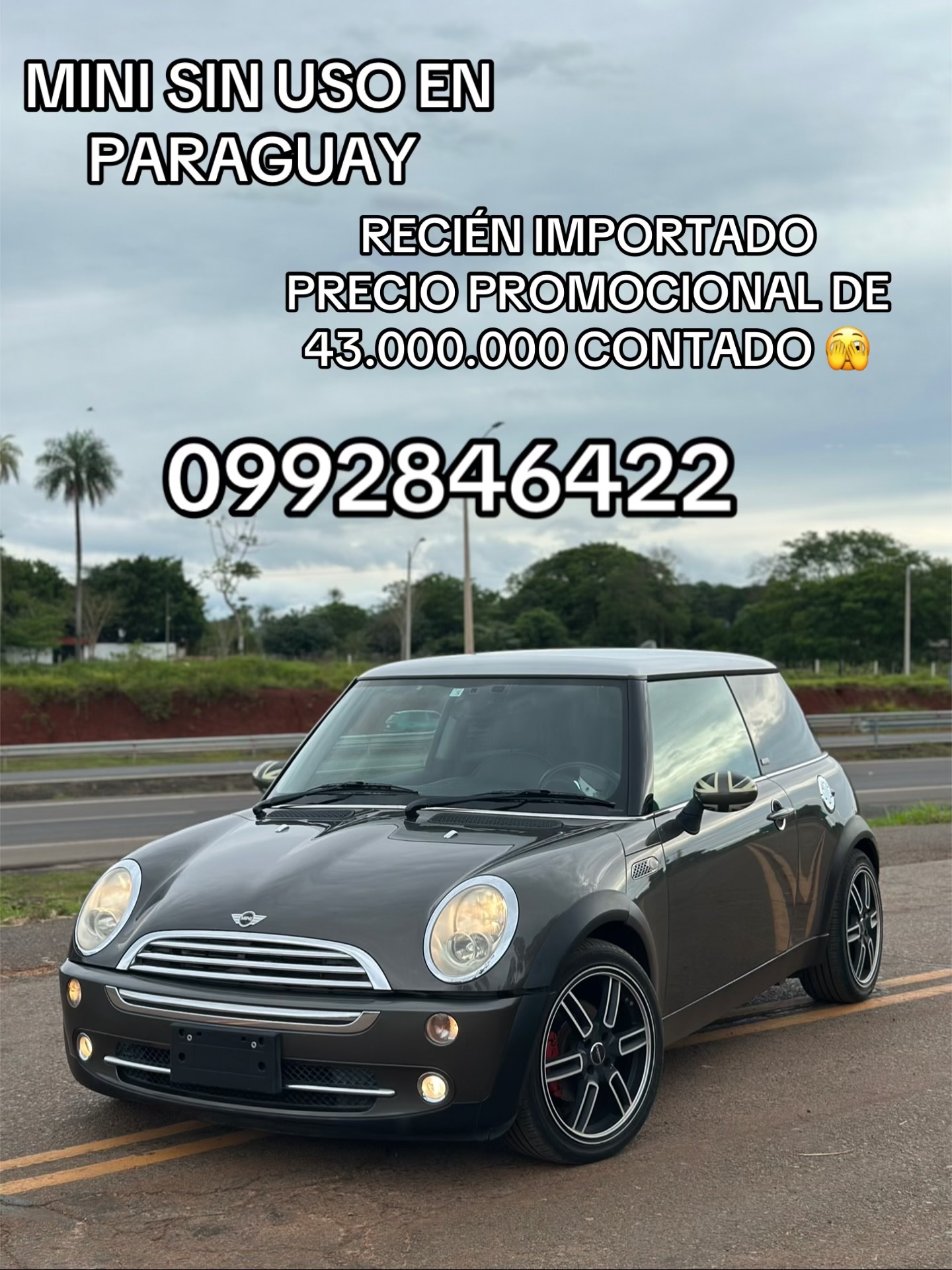 Mini Cooper sin uso en py Motor 1.6 2007